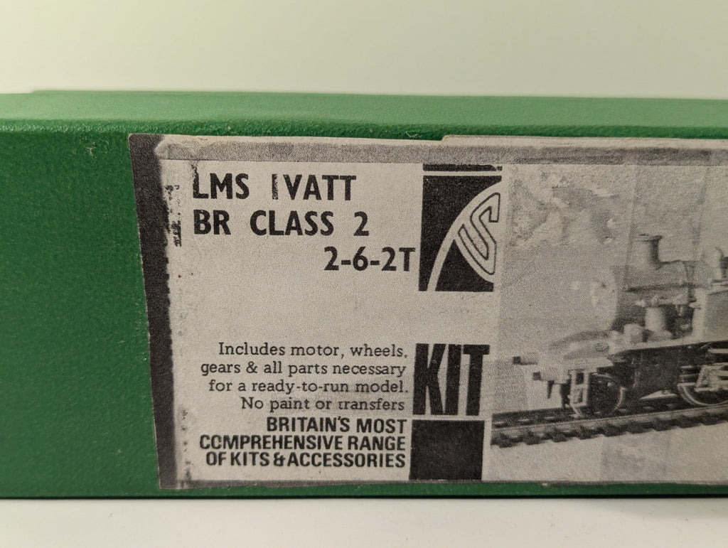 Kit LMS Ivatt Class 2 2-6-2T Kitbuilt Locomotive - Non-Runner Boxed