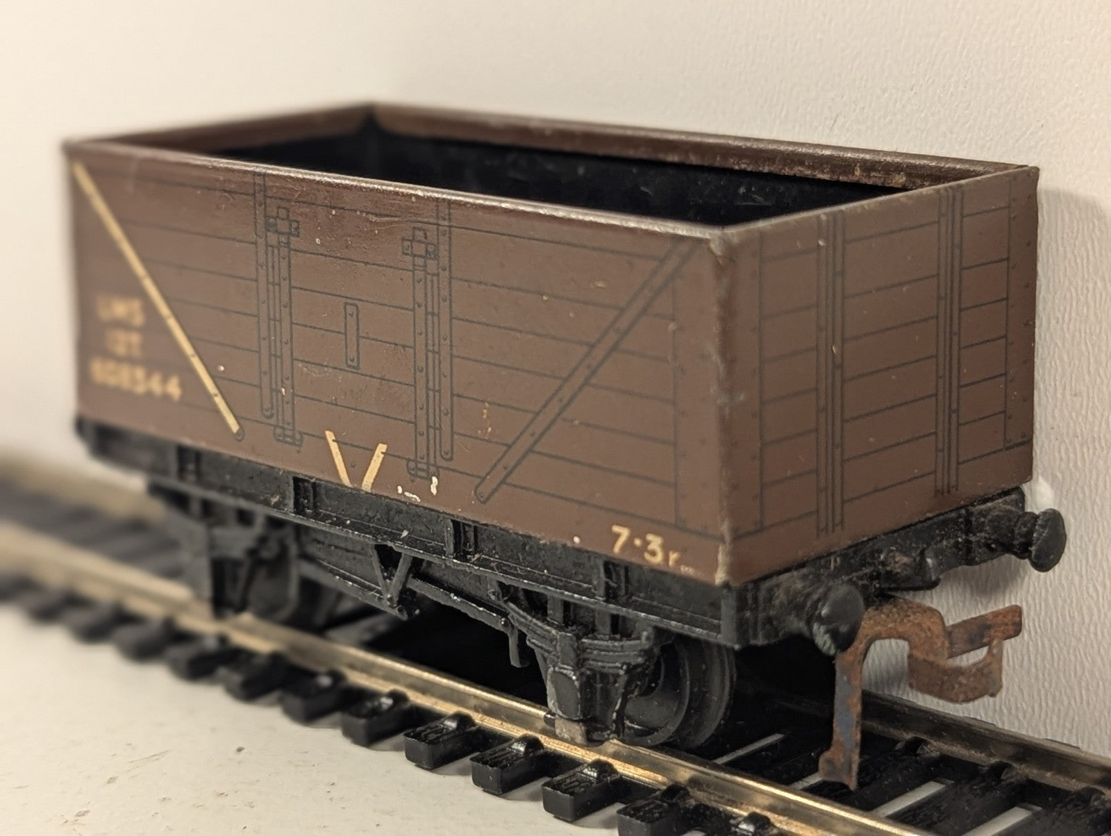 Hornby Dublo OO Gauge LMS 12T 5-Plank Open Wagon 608344