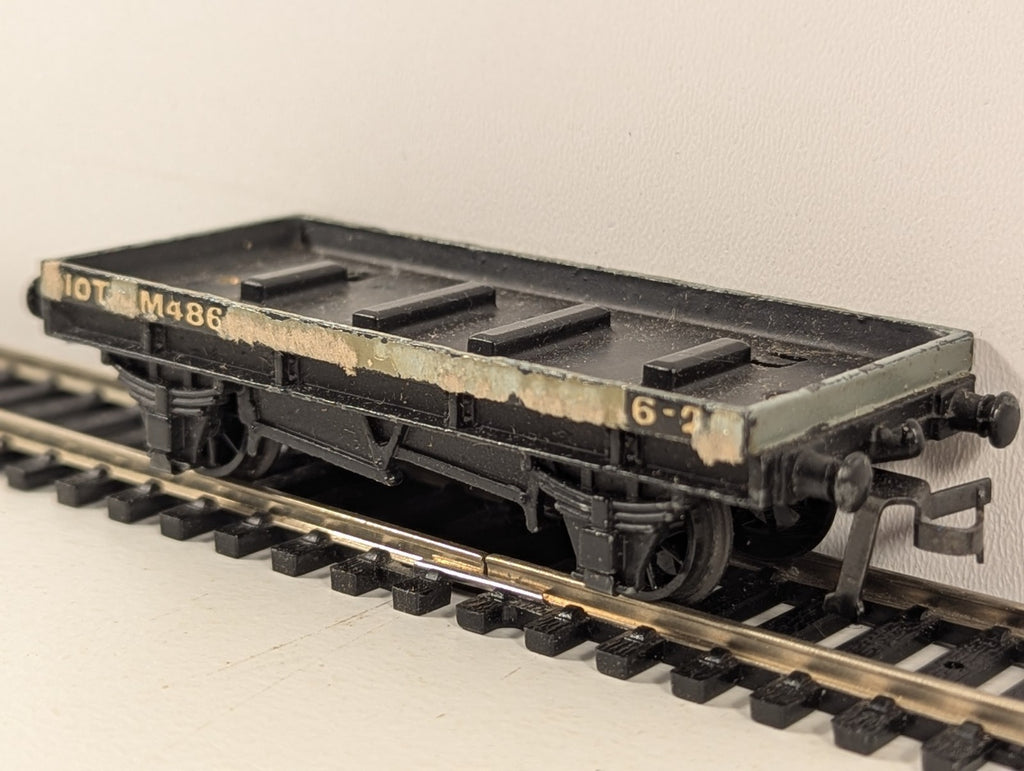 Hornby Dublo OO Gauge 10T Cables Flat Bed Wagon Chipped Paint