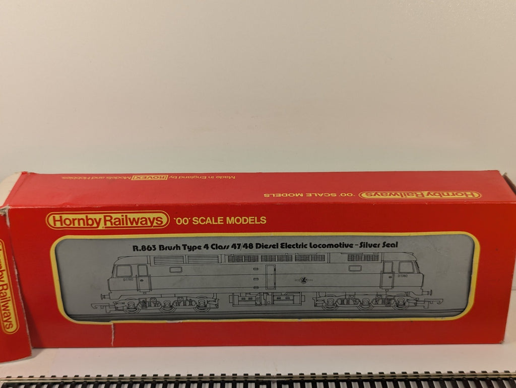 Hornby R863 BR Class 47 D1738 Diesel Locomotive OO Gauge - Boxed
