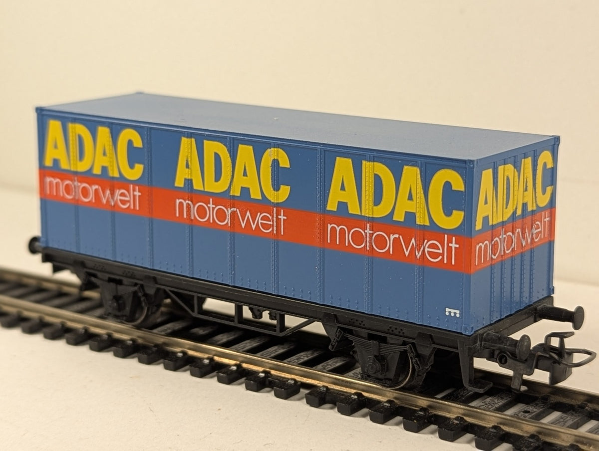 Märklin HO Gauge ADAC motorwelt Boxcar Goods Wagon 4485