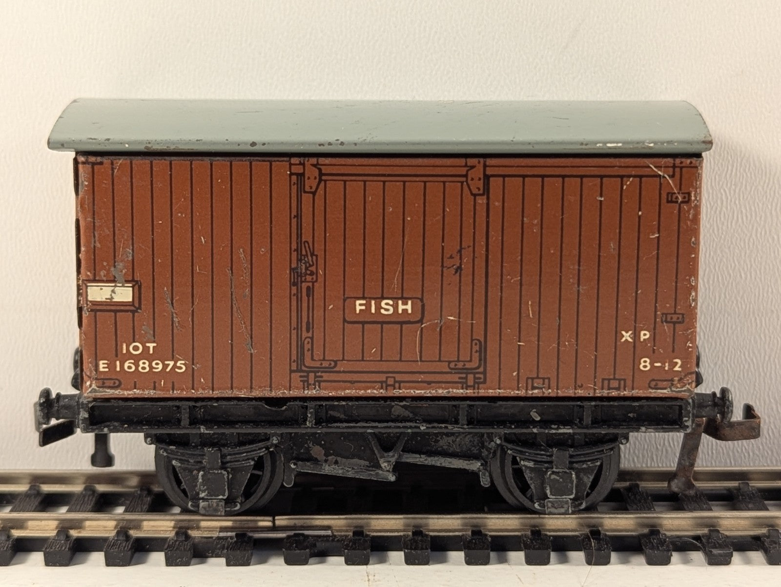 Hornby Dublo D1 10 Ton BR Brown Fish Van