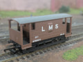 Wrenn W4311 OO Gauge LMS 20T Brake Van M730973 Bauxite