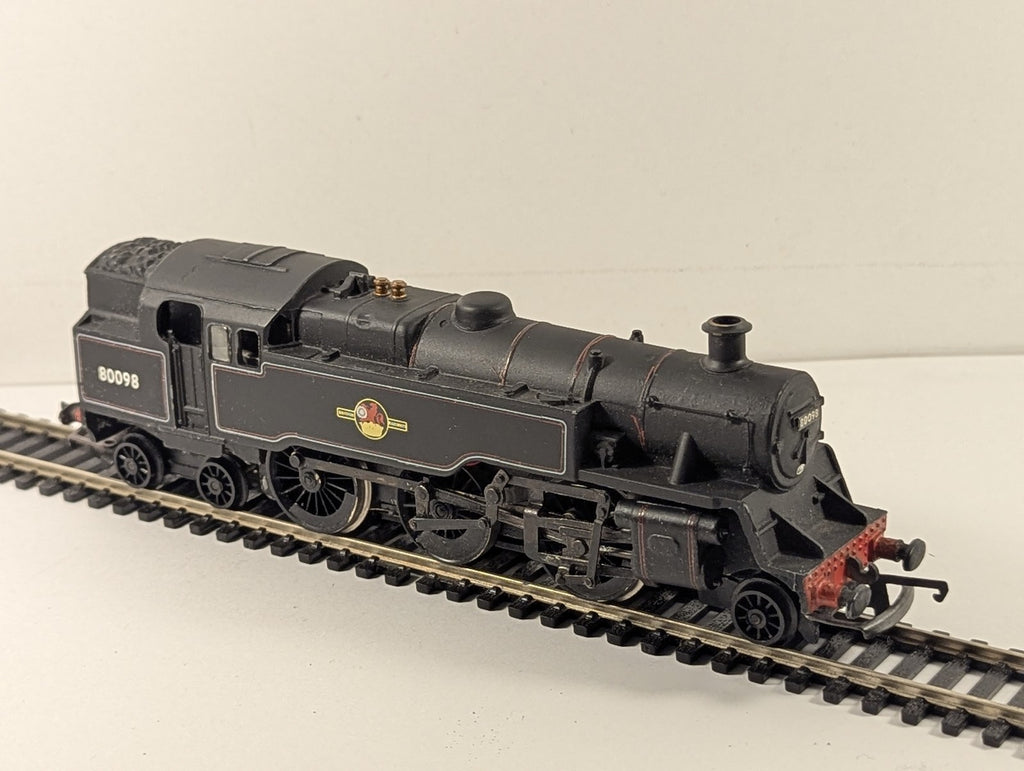 Wrenn OO Gauge Standard Class 4MT 2-6-4T Locomotive 80098 BR Black