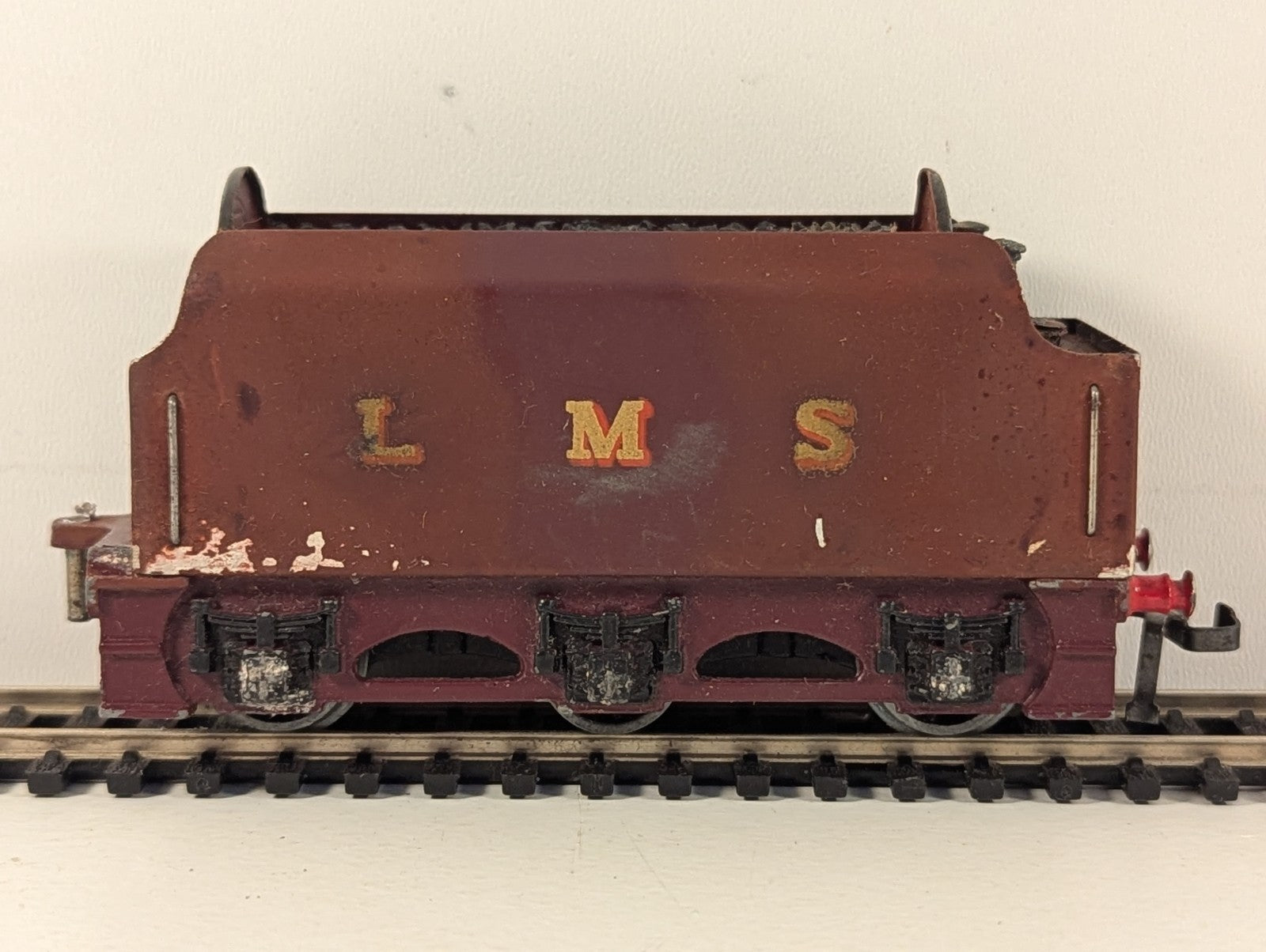 Hornby Dublo LMS Unlined Maroon Tender OO Gauge