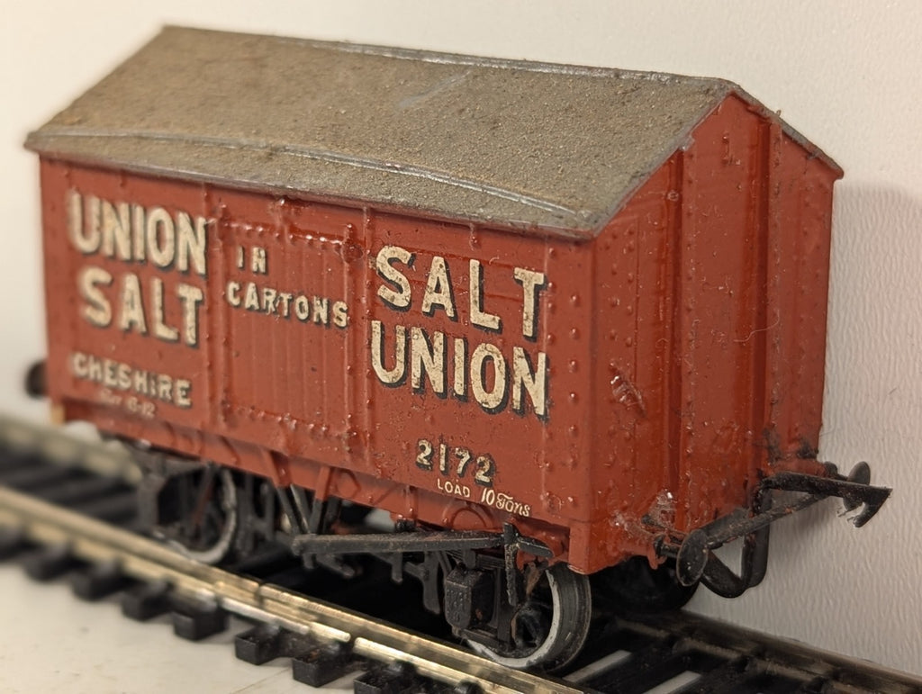 Kitbuilt OO Gauge Salt Union Covered Salt Van Salt Wagon 2172