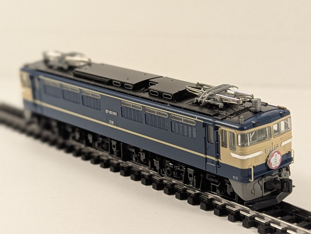 Kato N Gauge JNR Class EF65-500 Electric Locomotive EF65 505 JNR Blue & Cream