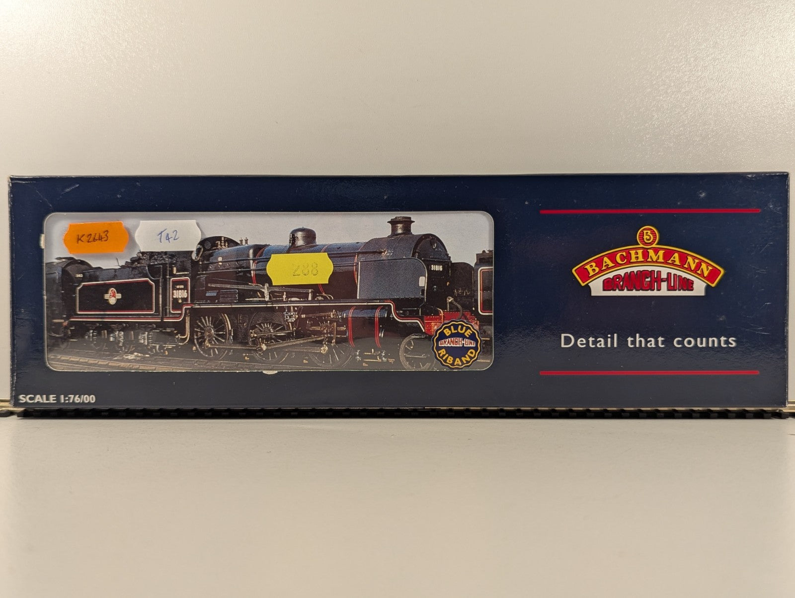 BachmannBranchline 32-151A OO Gauge BR N Class BR Lined Black Late Crest - Boxed