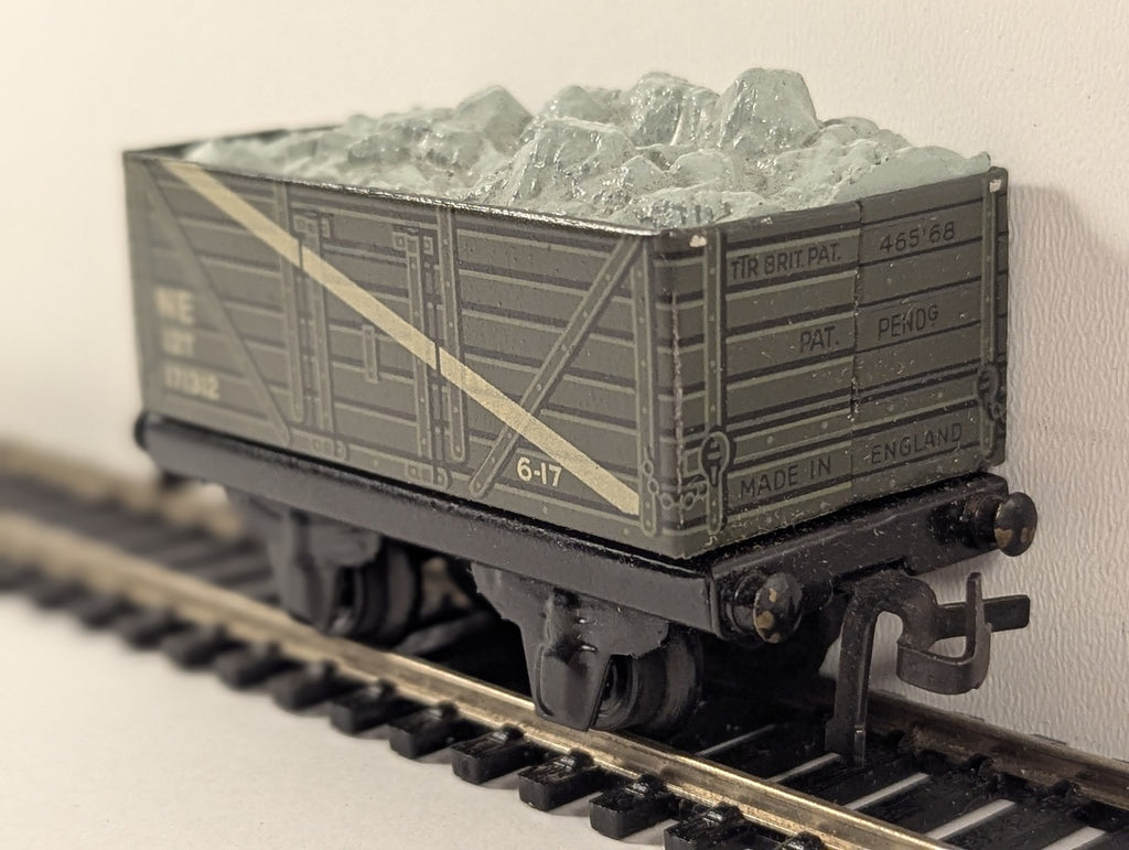 Trix Twin Railway OO Gauge Ballast Wagon Goods Wagon 171312 NE Grey 609