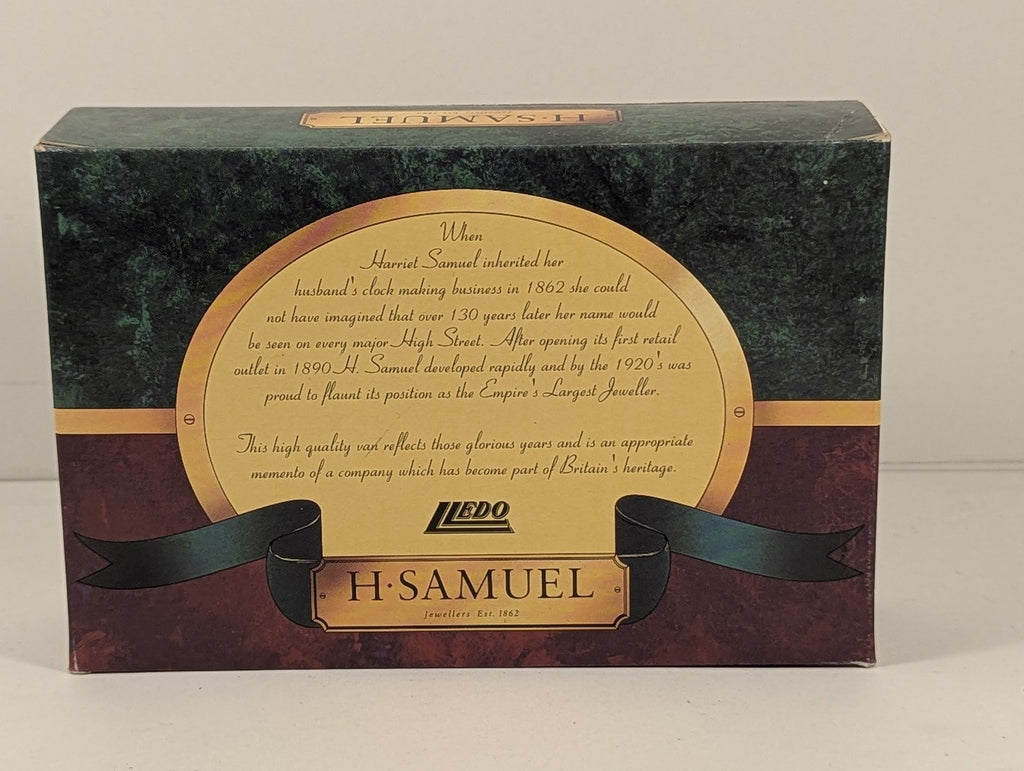 Lledo Vintage Delivery Van Die-cast Model Van H. Samuel Jewellers