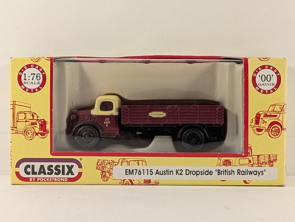 Classix OO Gauge Austin K2 Dropside Die-cast Lorry HGO 277 British Railways
