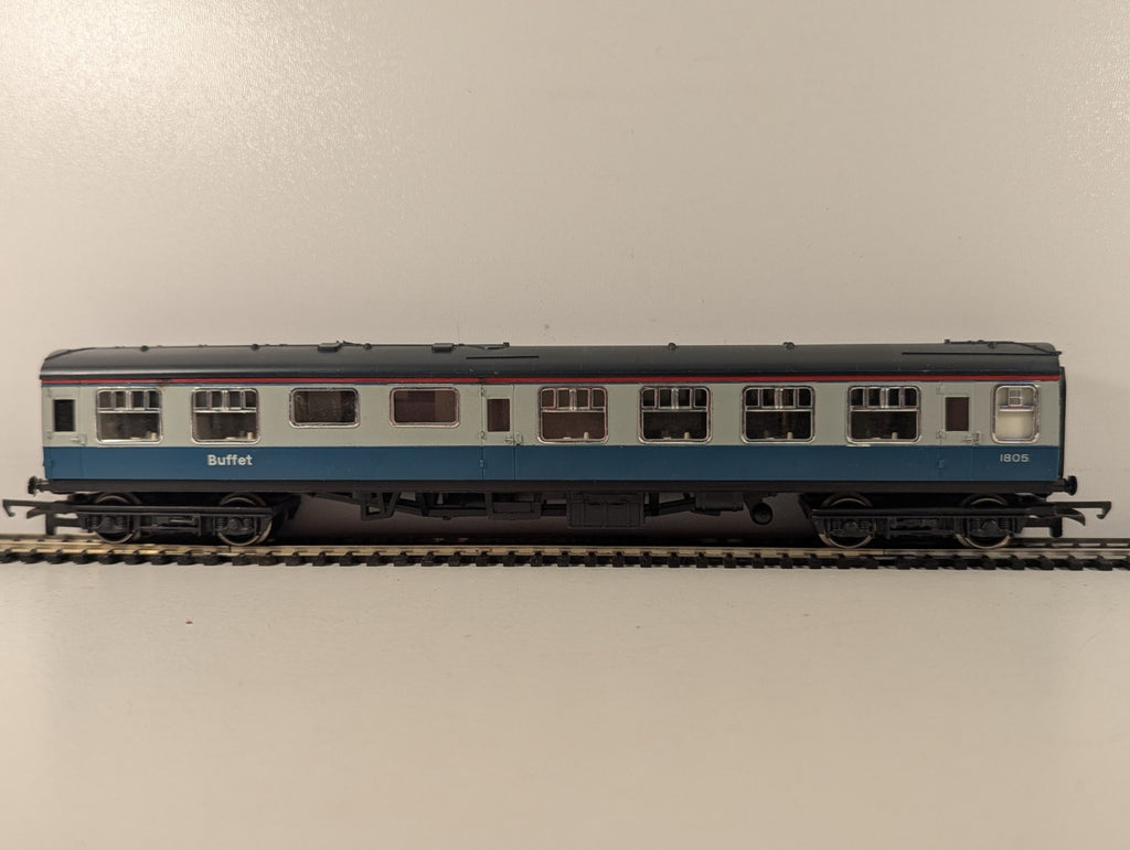 Hornby OO Gauge BR Mk1 Buffet Coach Passenger Coach 1805 BR Blue