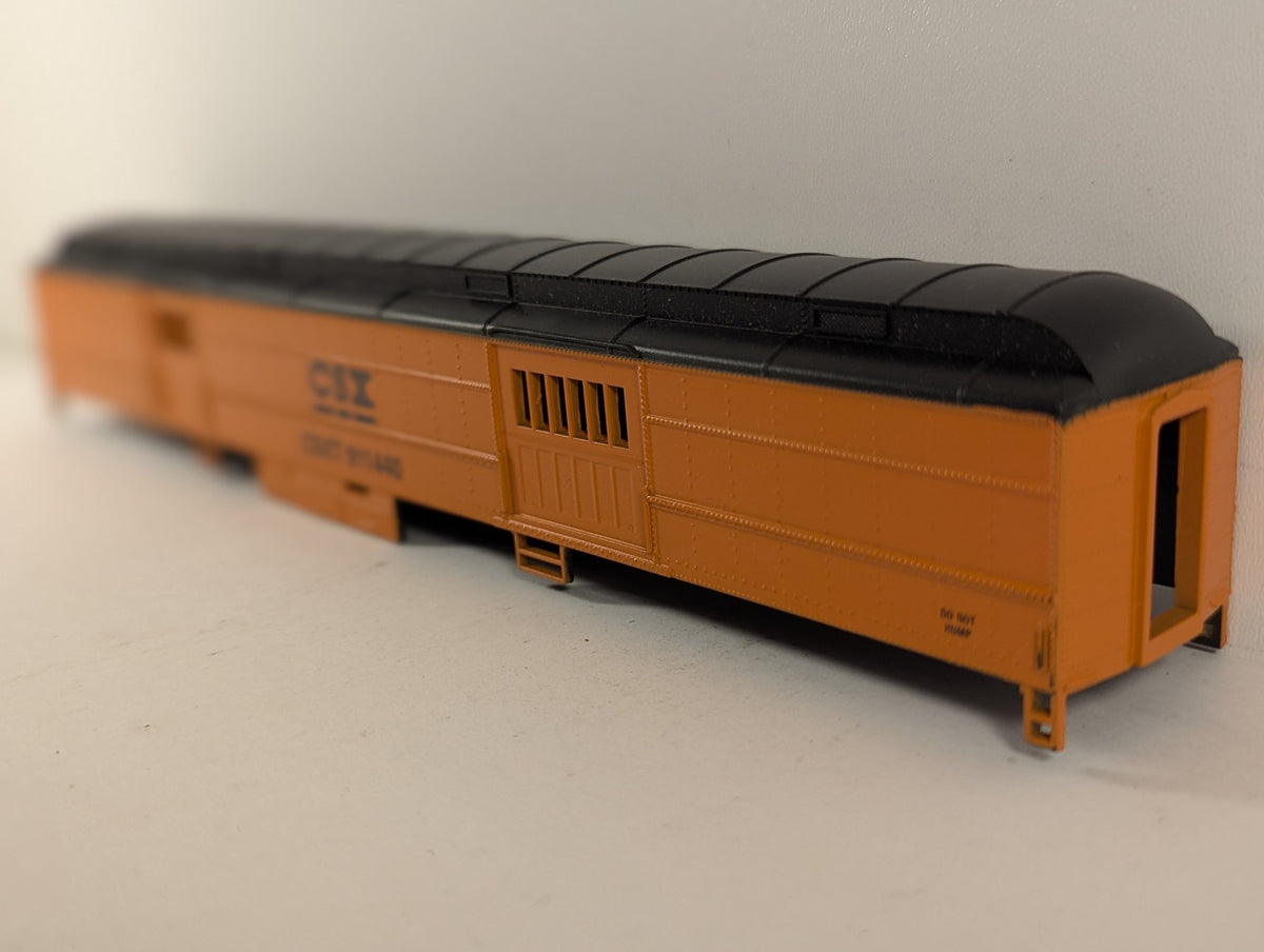 Athearn HO Gauge Work Train Baggage Car Passenger Coach CSXT 911440 CSX Orange