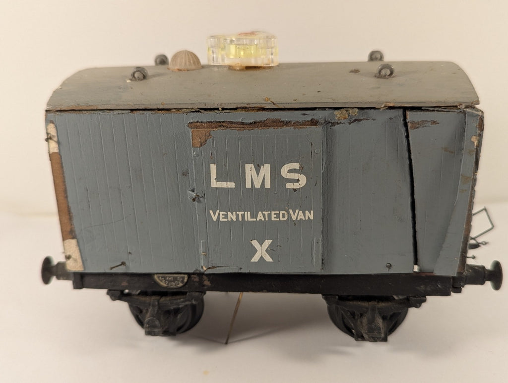O Gauge Wooden Built LMS Ventilated Van