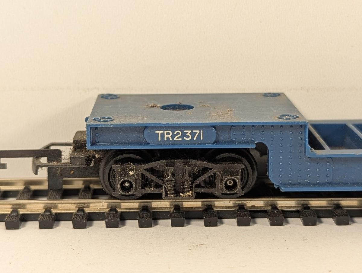 Tri-ang OO Gauge Dropframe Bogie Wagon Goods Wagon TR2371 Blue R113