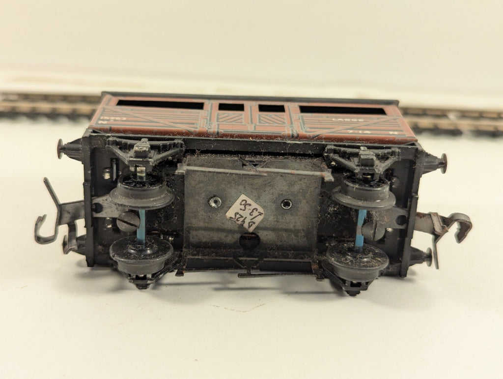 Trix Twin Railway 636 LNER Cattle Wagon OO Gauge - Boxed