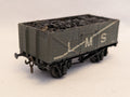 Airfix 602604 OO Gauge LMS 7-Plank Open Wagon - Chain Couplings