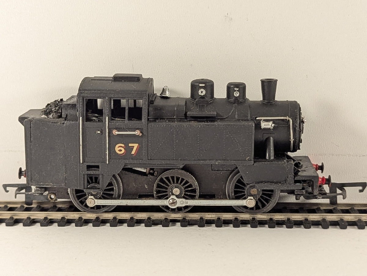 Kitbuilt OO Gauge 0-6-0 Tank Locomotive Steam Locomotive 67 Black