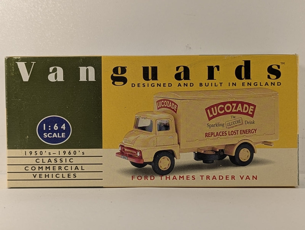 Vanguards 1:64 Ford Thames Trader Van Die-cast Model Truck Lucozade VA6004