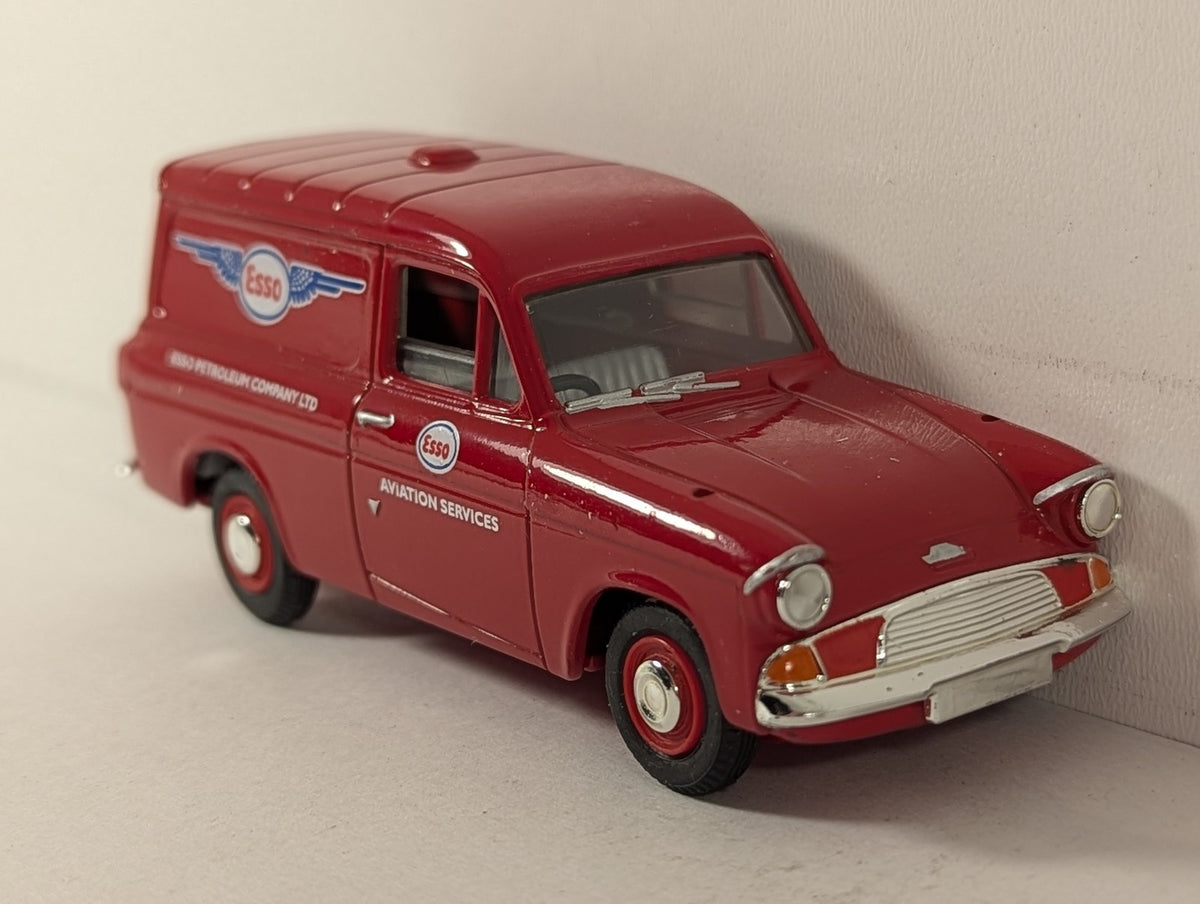Vanguards 1:43 Ford Anglia Van Die-cast Vehicle Esso Aviation Services VA4008