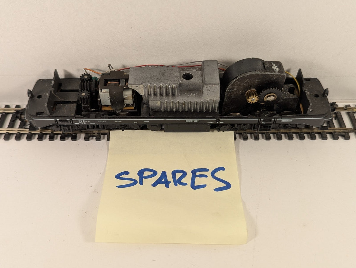 Fleischmann HO Gauge DB Class 111 Chassis Locomotive Chassis Grey