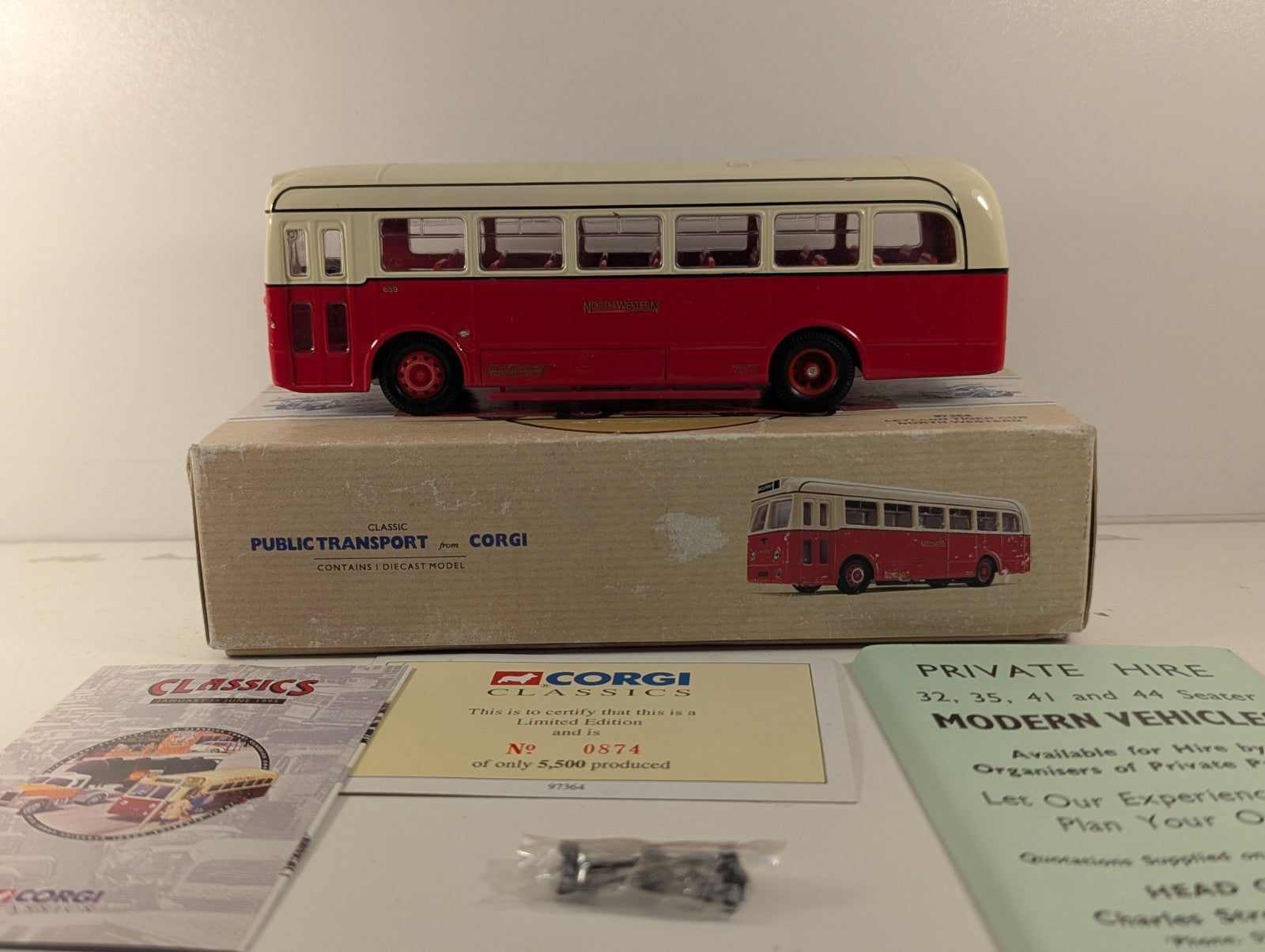Corgi Classics 97364 Limited Edition 1:50 Scale Leyland Tiger Cub Bus - Boxed