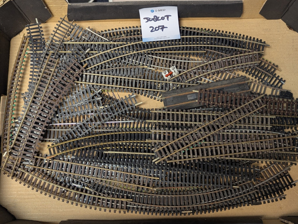 Hornby OO Gauge Job Lot of Model Railway Track - Needs Cleaning