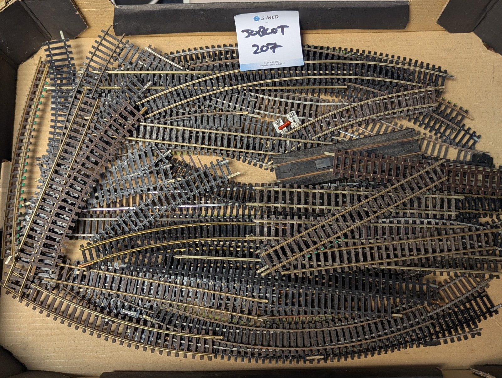 Hornby OO Gauge Job Lot of Model Railway Track - Needs Cleaning