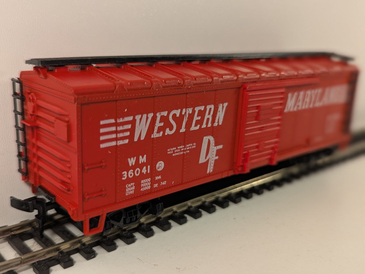 AHM HO Gauge Western Maryland WM 36041 Boxcar