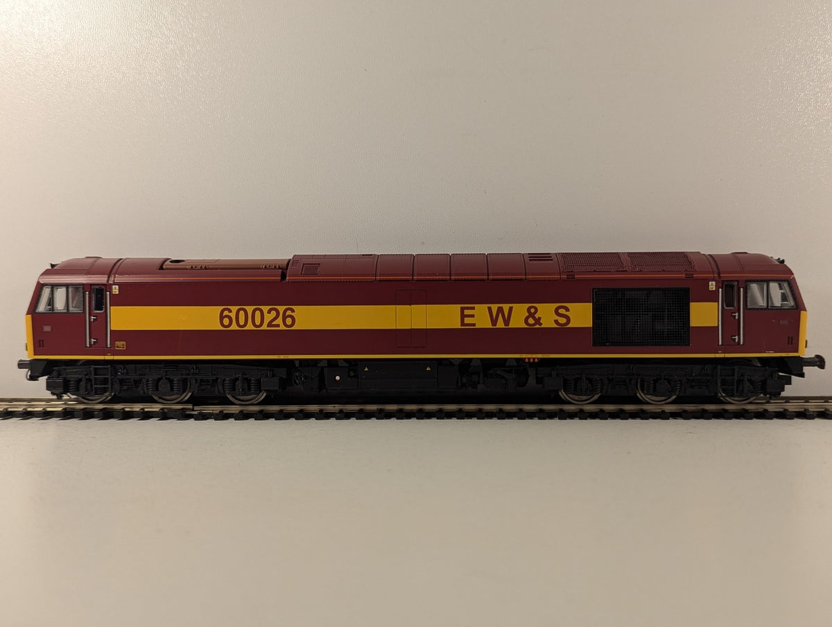 Hornby OO Gauge EW&S Co-Co Diesel Electric Class 60 '60026' R2488 DCC Fitted