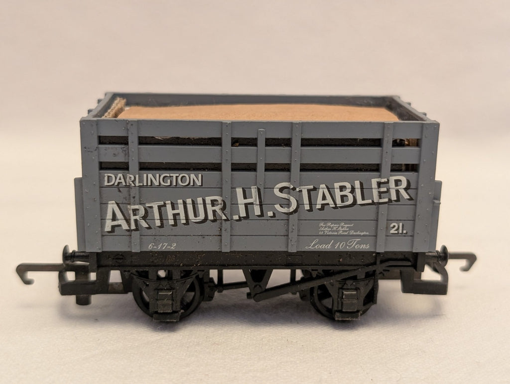 Hornby OO Gauge Arthur H. Stabler Coke Wagon Goods Wagon 21 Grey R6145