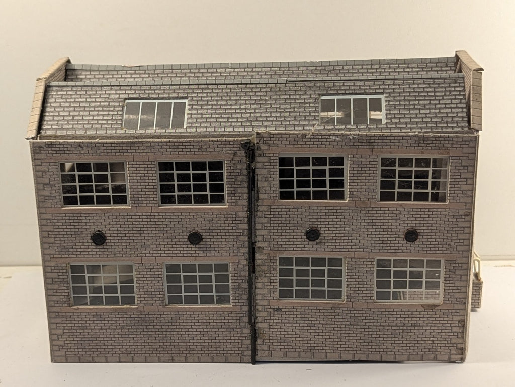 Metcalfe OO Gauge Built Card Kit Lambert Engineering Factory Warehouse