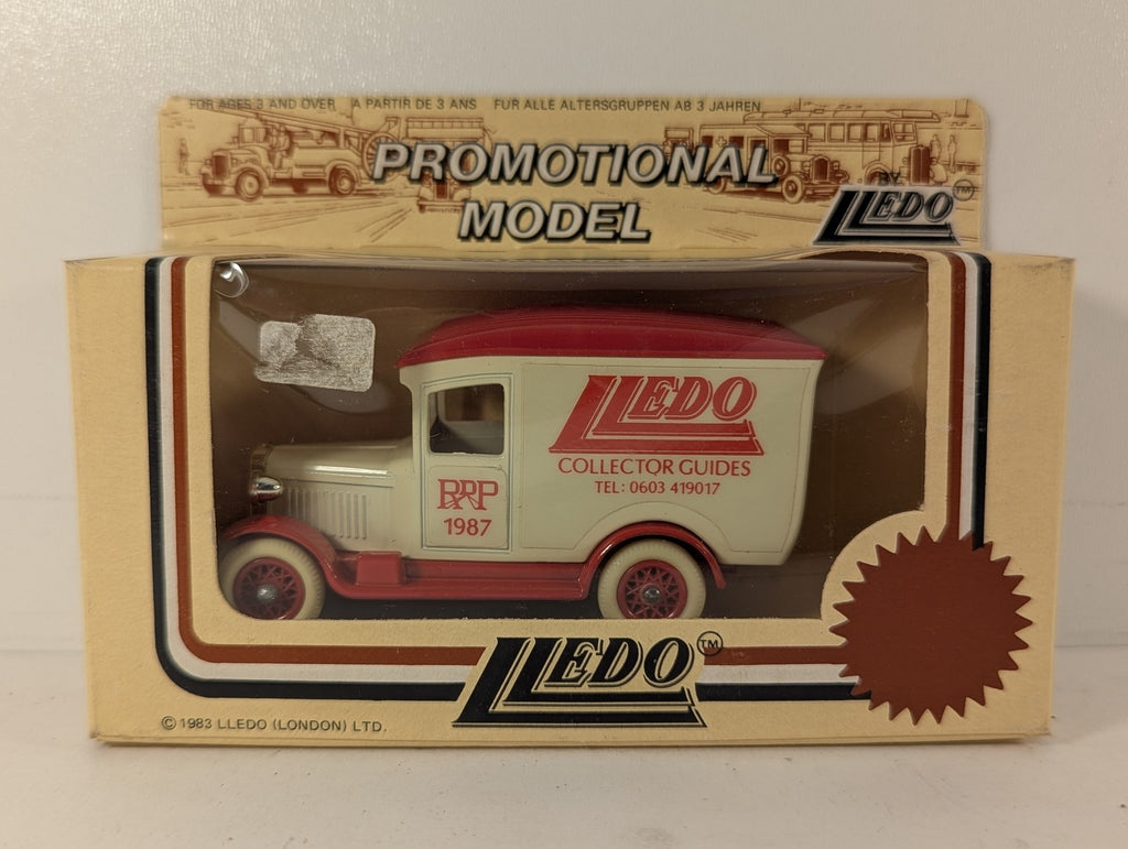 Lledo Promotional Model Van Die-cast Model Van Lledo Collector Guides BRP 1987