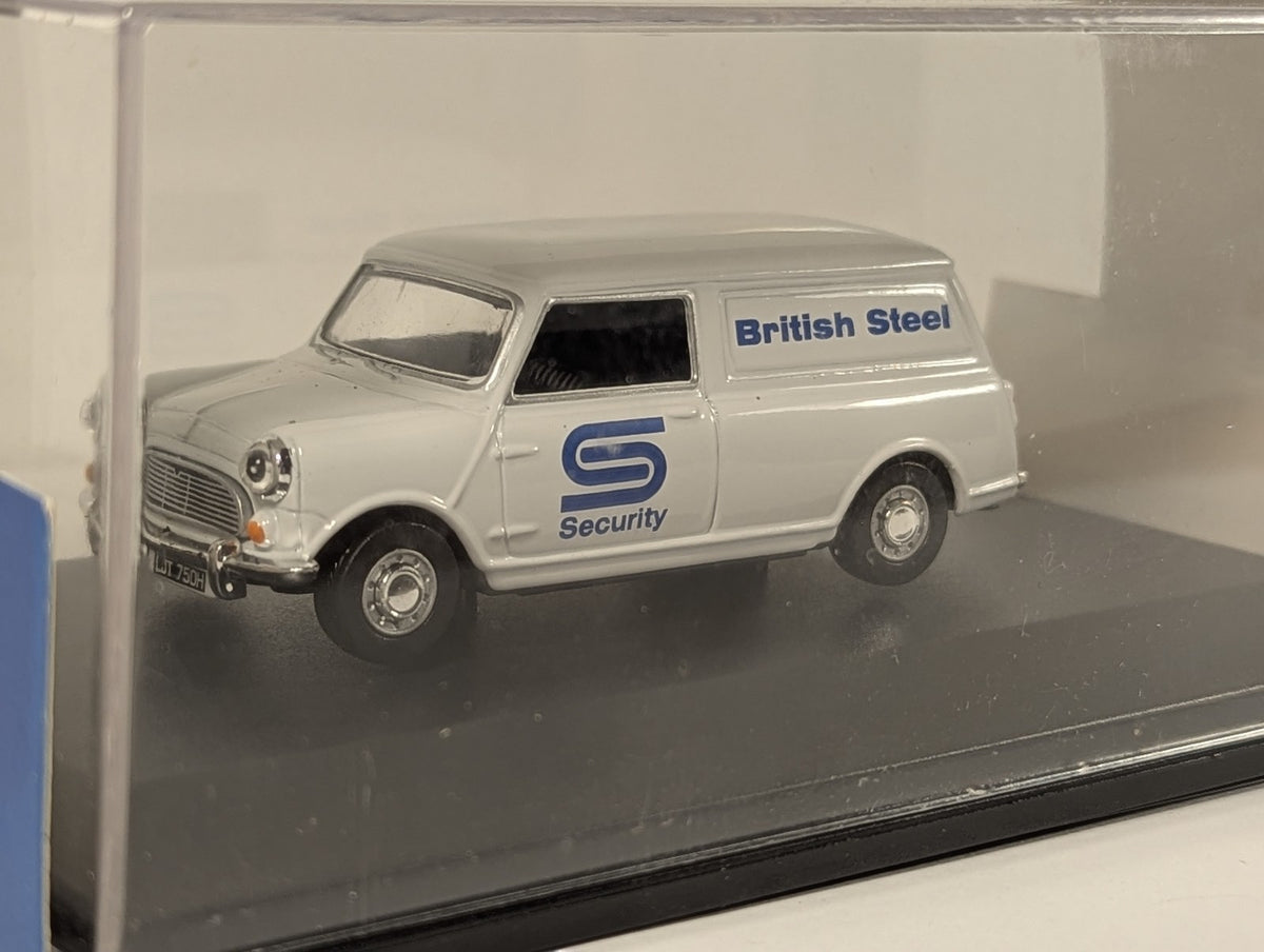Oxford Diecast 1:43 Scale Austin Mini Van British Steel Security