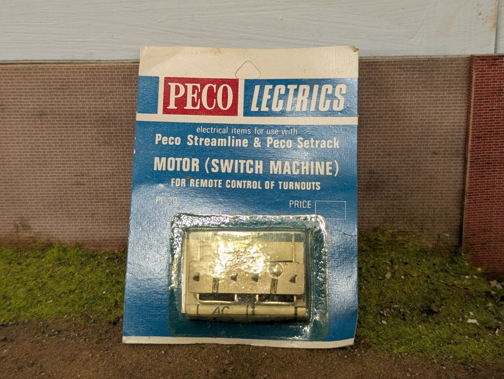 Peco PL-10 Motor (Switch Machine) For Remote Control Of Turnouts OO Gauge