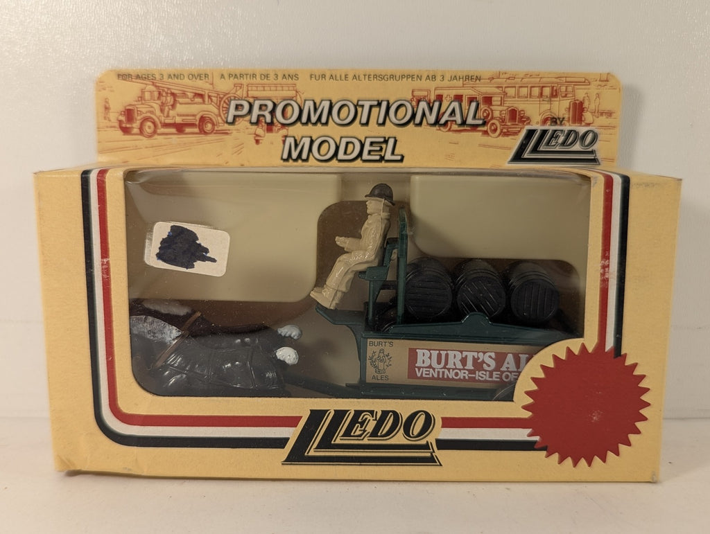 Lledo Burt's Ales Brewery Dray Die-cast Model