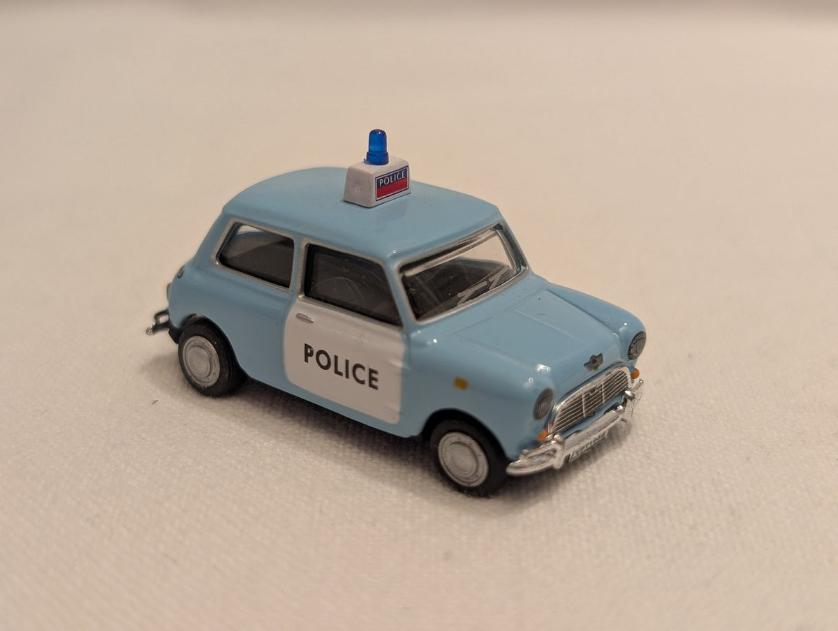 Oxford Diecast 1:76 Austin Mini Cooper Police Car Die-cast Car VPT 195E