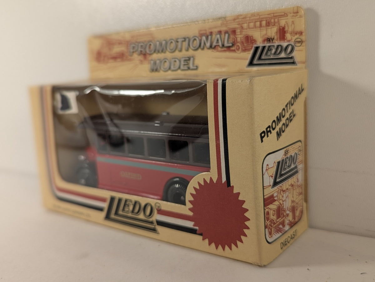 Lledo Oxford Single Decker Bus Die-cast Model 727 City of Oxford (Red and Brown)