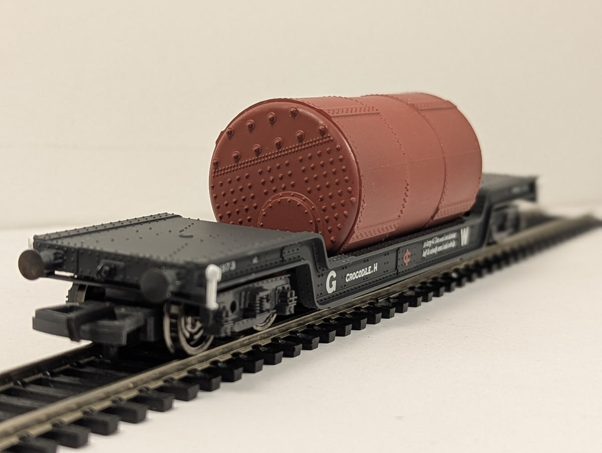 Mainline OO Gauge 45 Ton Bogie Well Wagon 'Crocodile H' Goods Wagon 41973