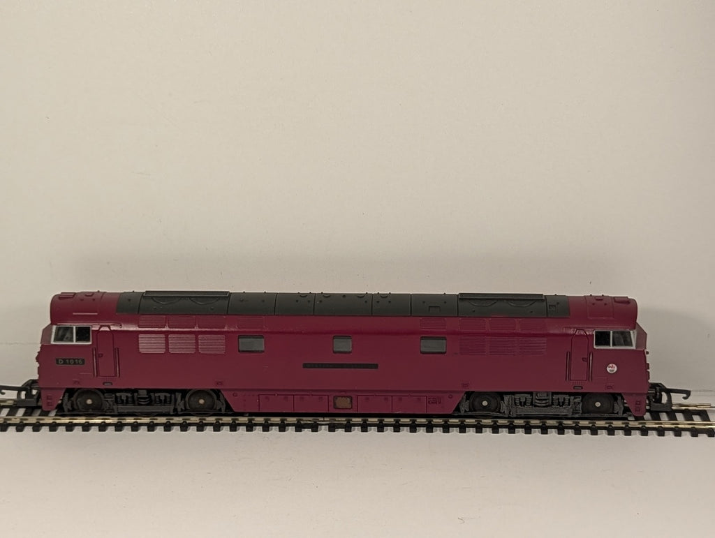 Lima OO Gauge Class 52 Western Gladiator Diesel Locomotive D1016 BR Maroon