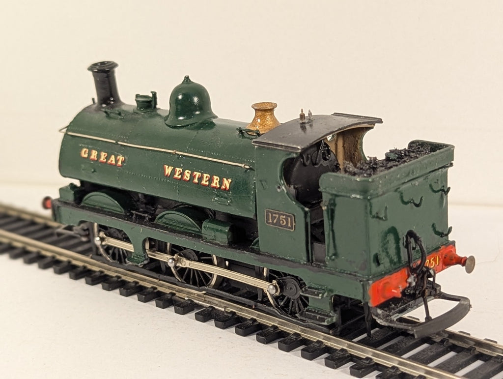 Willis Finecast Kitbuilt Class 850 Saddle Tank 1751 GWR Green - Boxed