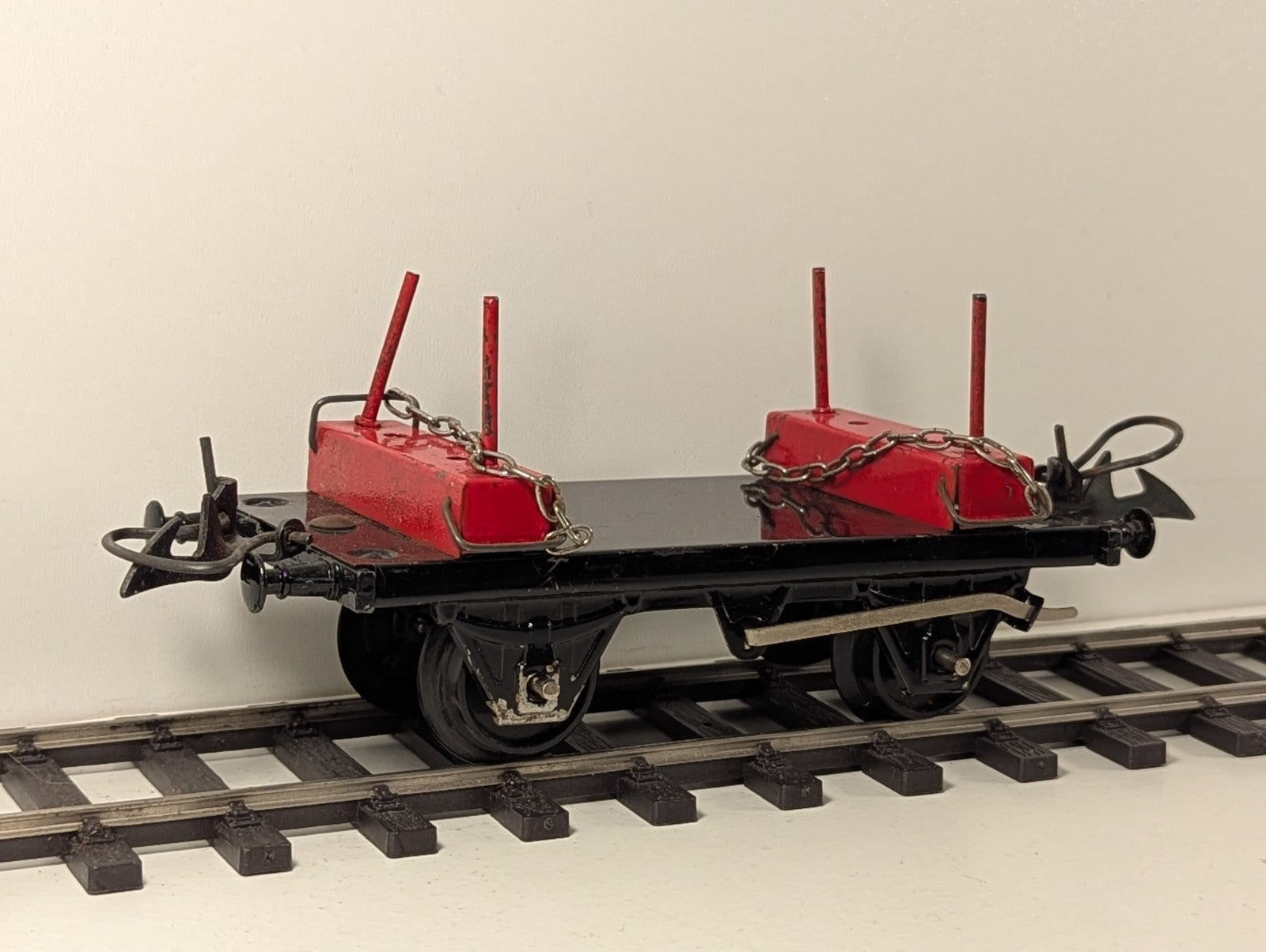Hornby 42186 O Gauge Tinplate No.1 Lumber Wagon