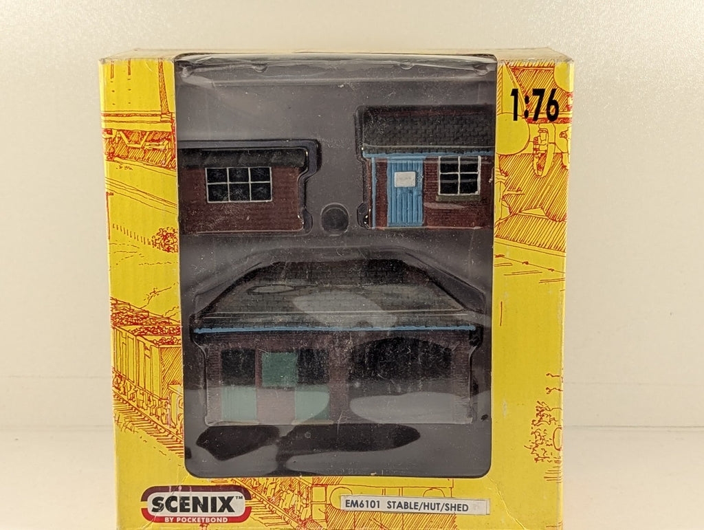 Scenix by Pocketbond OO Gauge Stable / Hut / Shed Scenic Accessories EM6101