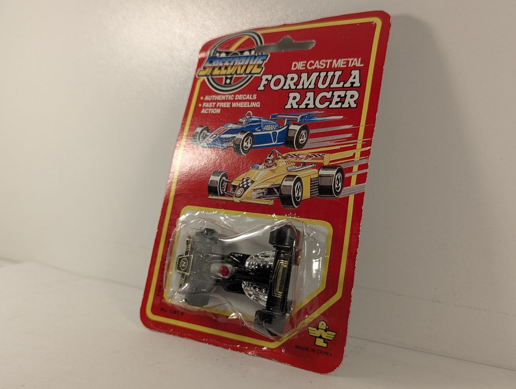 Speedrive Formula Racer Die-cast Model Car 8 Black and Gold 1201-4