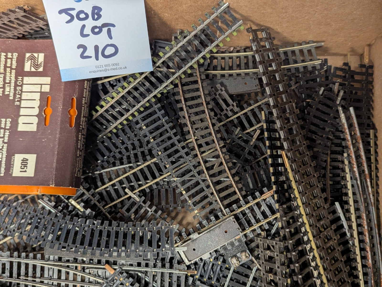 Hornby Lima OO Gauge Job Lot of Model Railway Track - Needs TLC