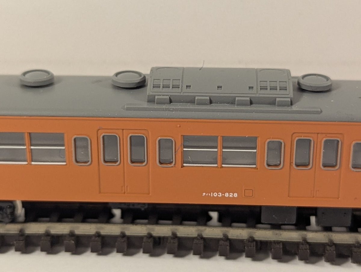 Kato N Gauge JNR Series 103 Driving Trailer クハ103-828 JNR Orange