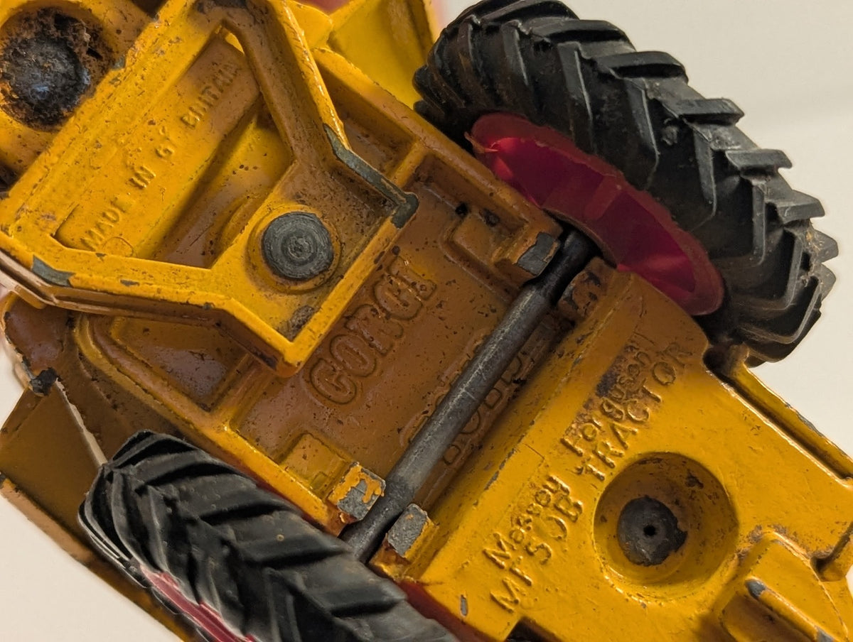 Corgi Massey Ferguson MF 50B Tractor with Shovel Loader Die-cast Model Tractor