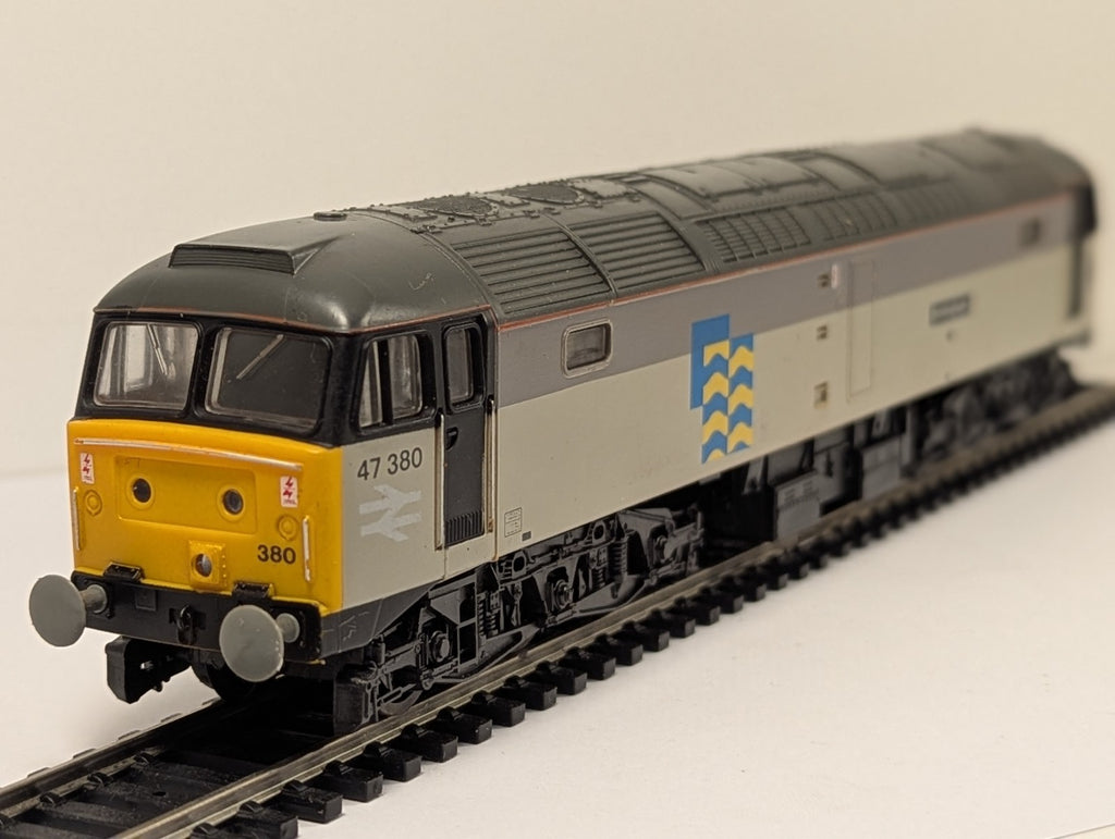 Lima 205033A3 OO Gauge Class 47 Diesel – Damaged Box / Broken Buffer
