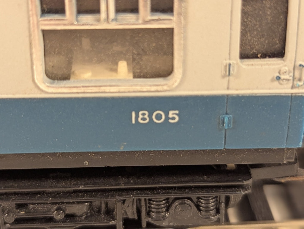 Tri-ang OO Gauge BR Mk1 Buffet Car Passenger Coach 1805 BR Blue and White