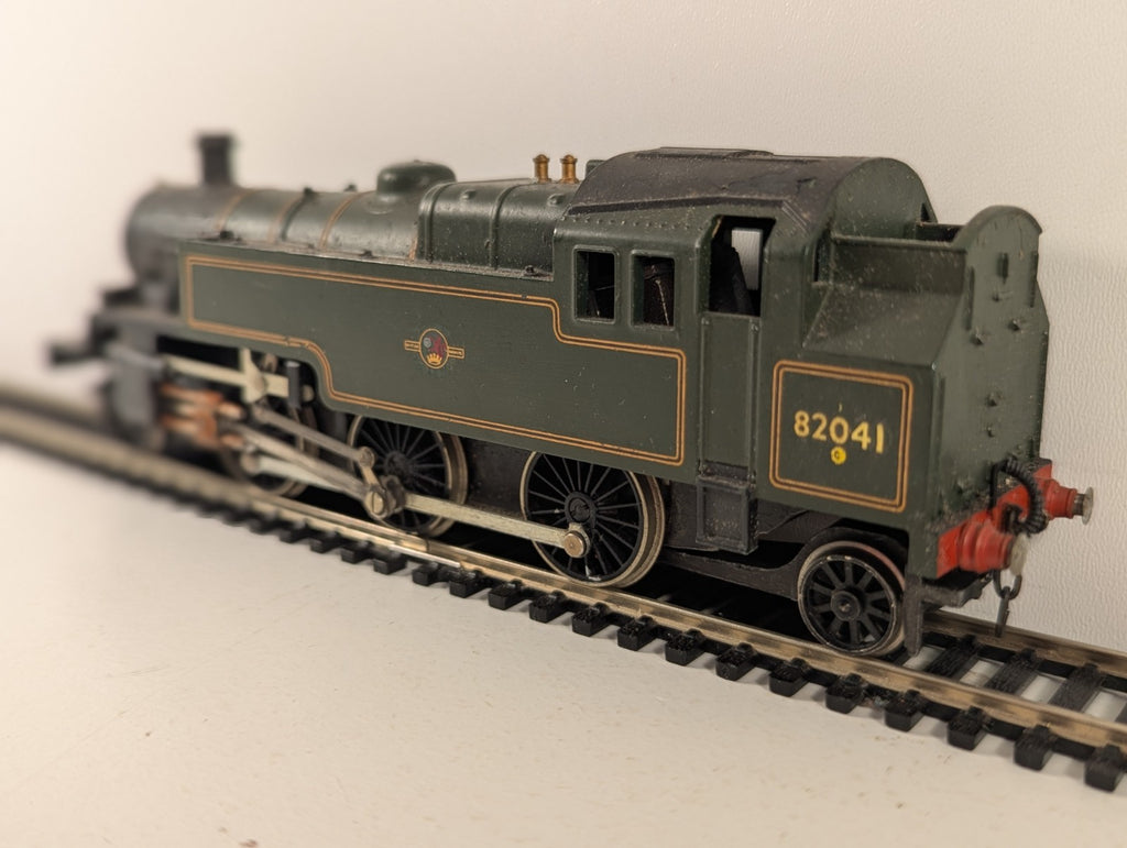 Tri-ang R59 OO Gauge BR Standard Class 3MT 2-6-2T Green - Spares/Repairs